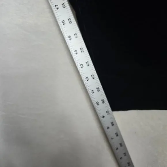 J. Jill Corduroy Pants Straight Leg Womens 14 Petite Black 0725 - Picture 7 of 10